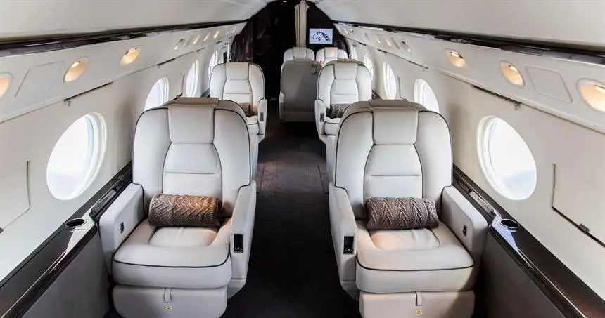 Gulfstream V N50JE operated by Talon Air, LLC photo 3