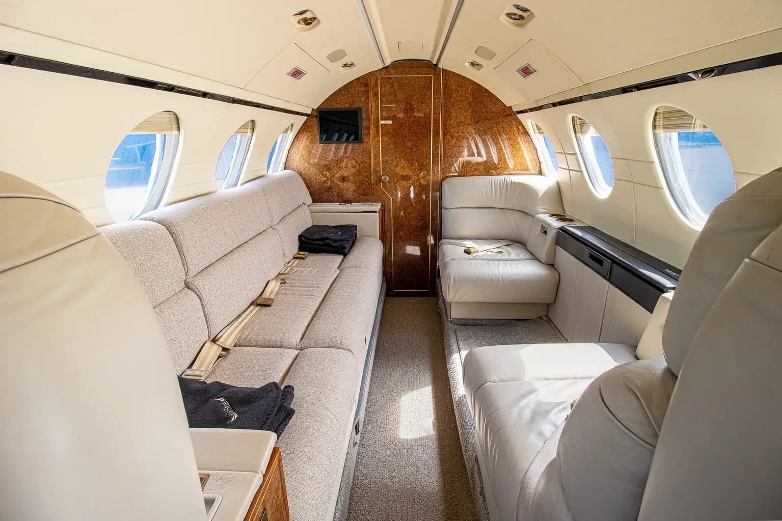 Dassault Falcon 50 N50XY operated by AirStat, Inc., KHQU photo 6