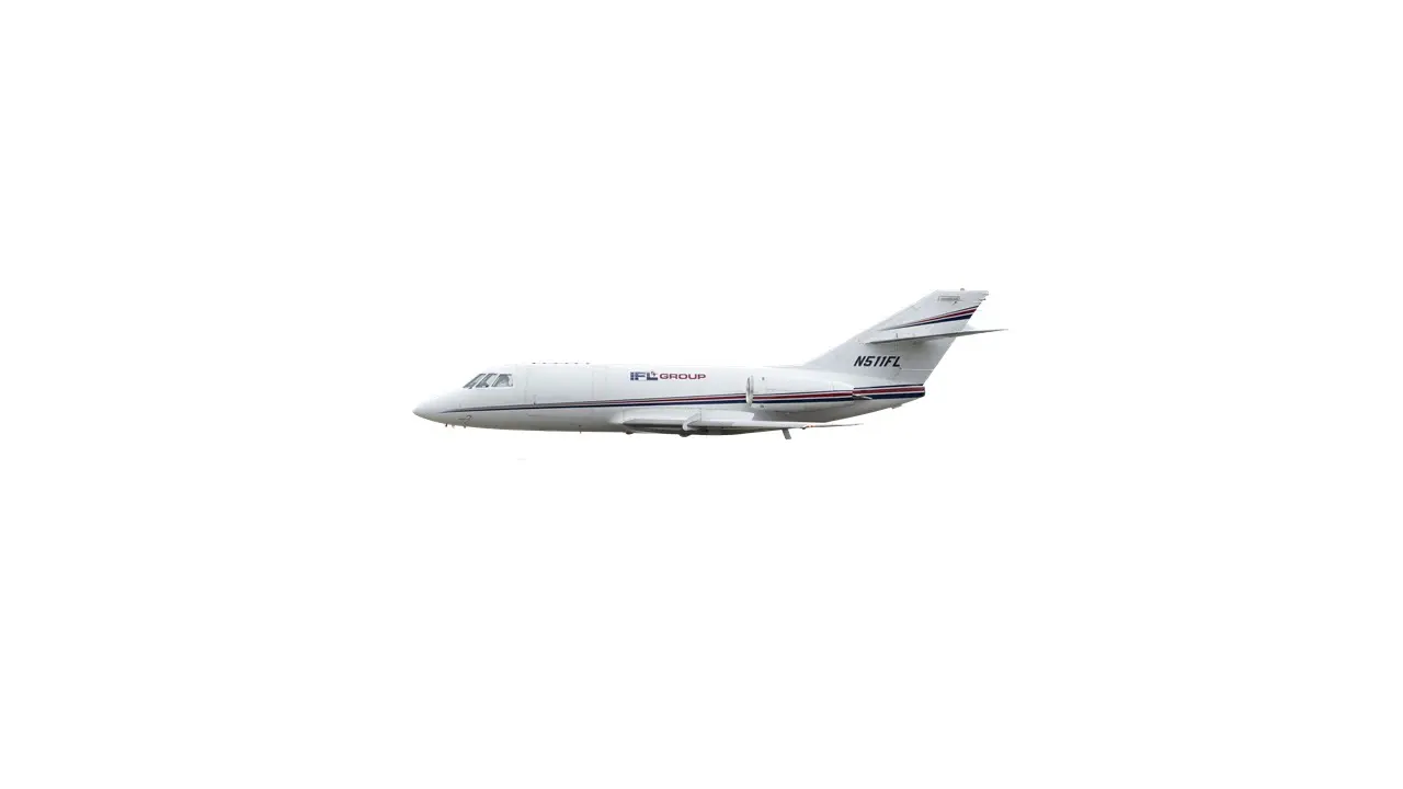 Dassault Falcon 20 N511FL operated by IFL Group, Inc., exterior