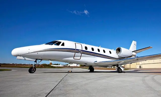Cessna Citation XLS+ N512AB operated by Solairus Aviation, exterior