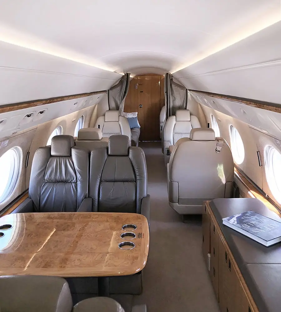 Gulfstream V N516GH operated by Global Air Charters, Inc. photo 2