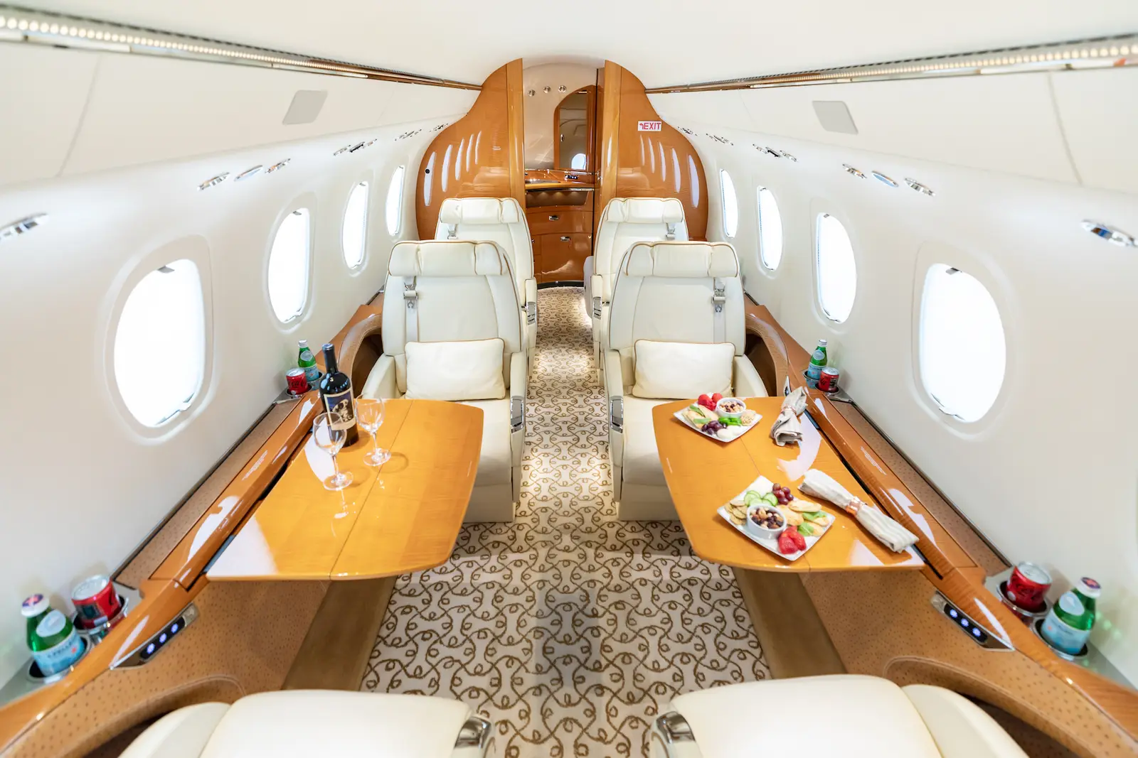 Cessna Citation Latitude N516ST operated by North American Air Charter, Inc, exterior