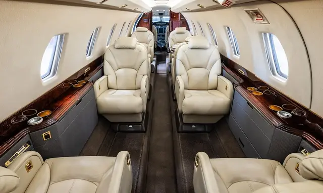 Cessna Citation X N517CF operated by Silver Air photo 5