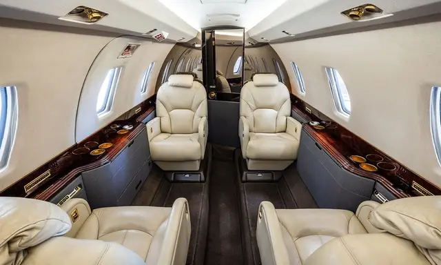 Cessna Citation X N517CF operated by Silver Air photo 6