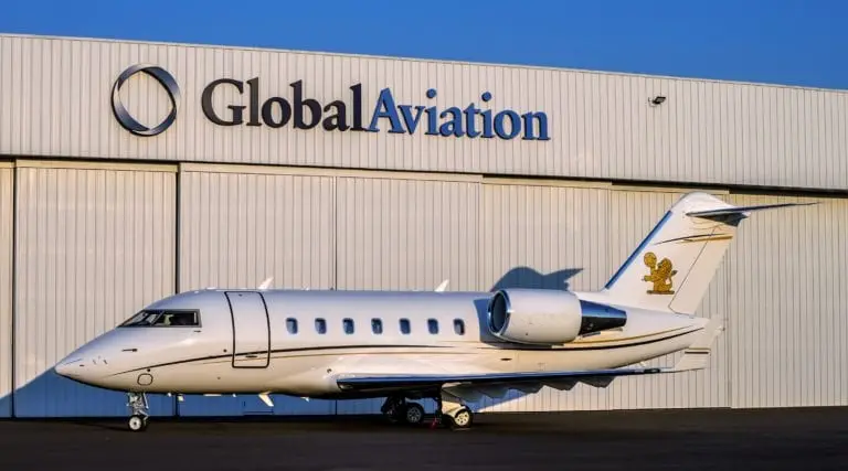Bombardier Challenger 605 N518JA operated by Global Aviation, Inc. photo 5