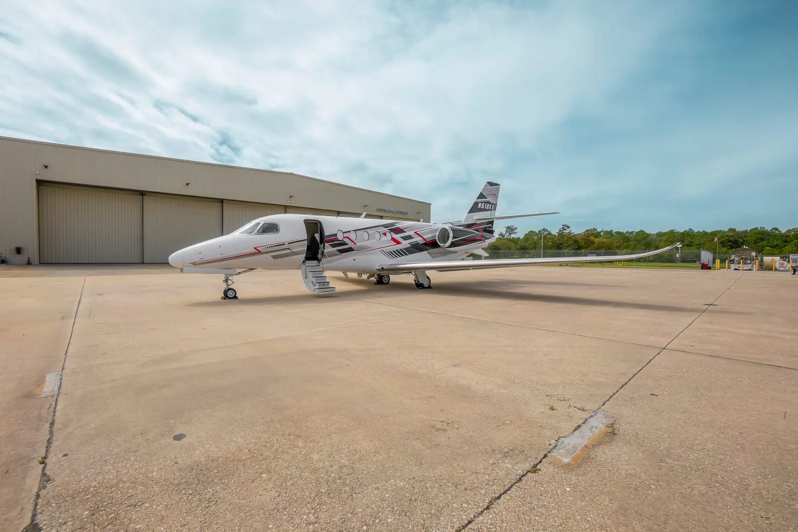 Cessna Citation Latitude N518KB operated by Fly Alliance, exterior