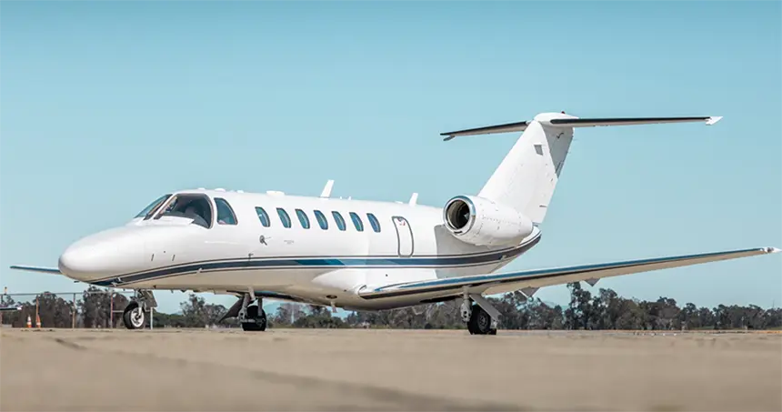 Cessna Citation CJ3 N525CR operated by SkyWay Aviation Services, exterior