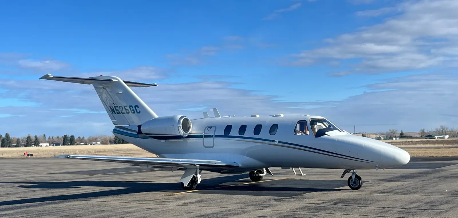Cessna Citation CJ1 N525GC operated by Bull Mountain Aviation LLC, exterior