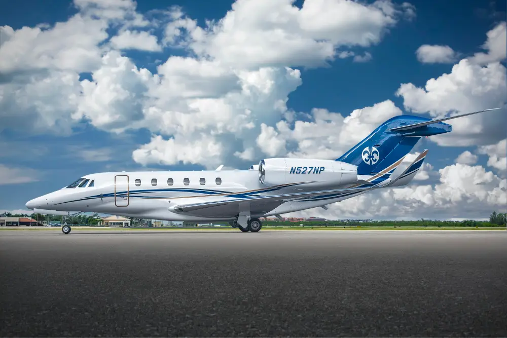 Cessna Citation X N527NP operated by Alerion Aviation photo 4