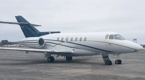 Beechcraft Hawker 1000 N52SM operated by Mac Air Group, exterior
