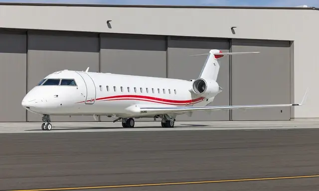 Bombardier Challenger 850 N530JW operated by Silver Air photo 6