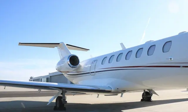 Cessna Citation CJ3 N532LW operated by Latitude 33 Aviation, LLC, KCRQ, exterior