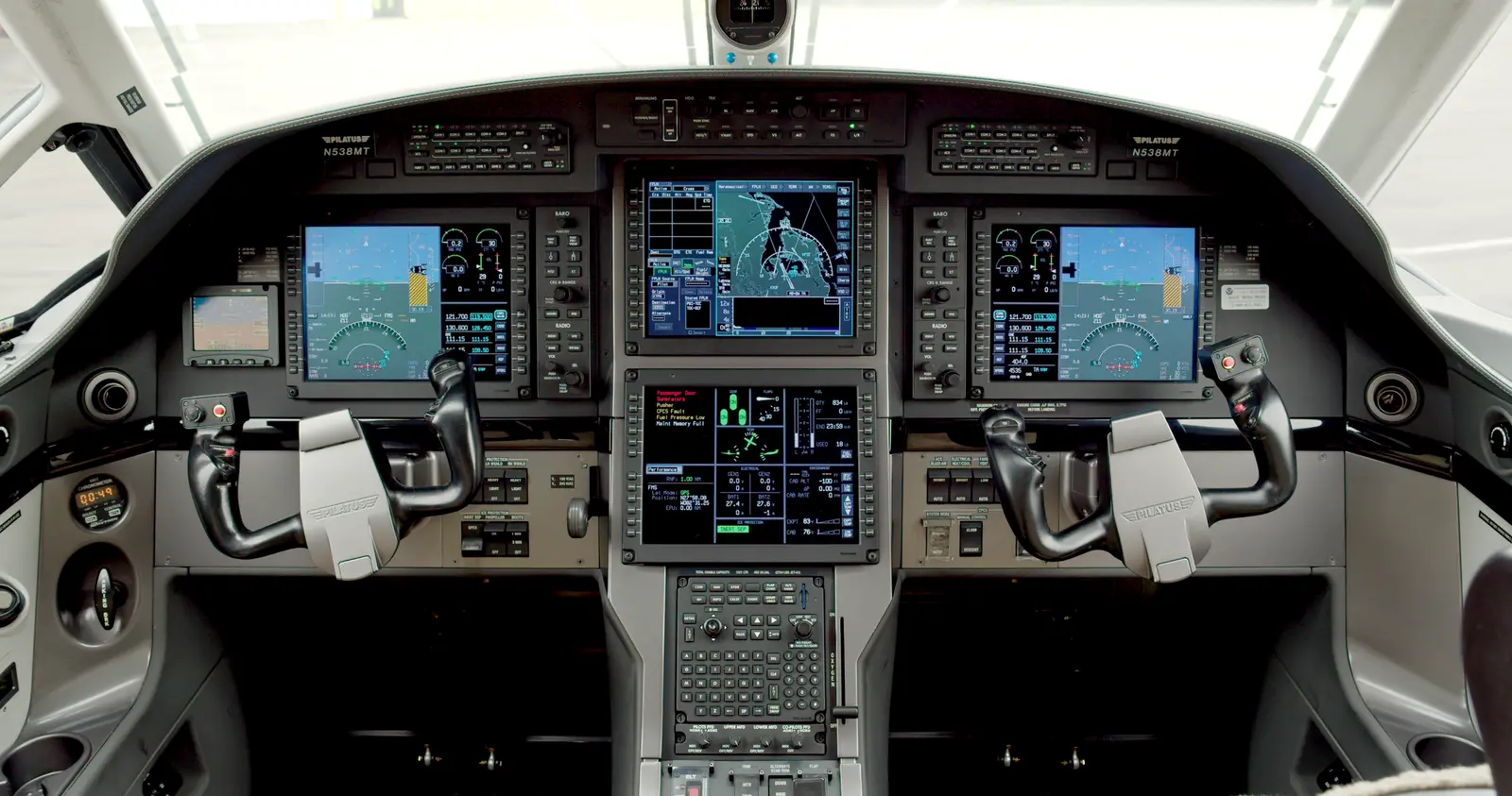 Pilatus PC-12/47 NG N538MT operated by ExecuJet Charter Service Inc photo 5