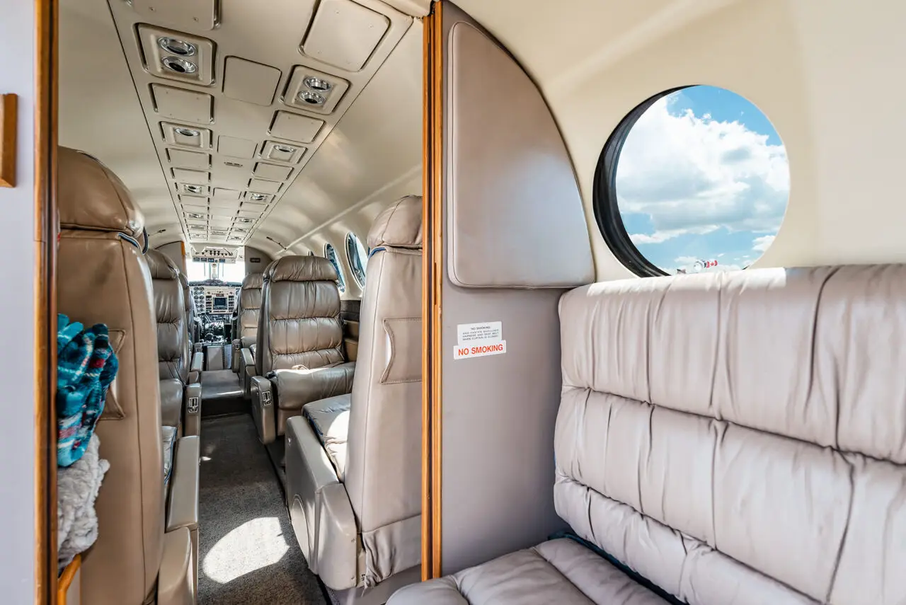 Beechcraft King Air 350 N53CV operated by Executive Air Taxi Corporation photo 5