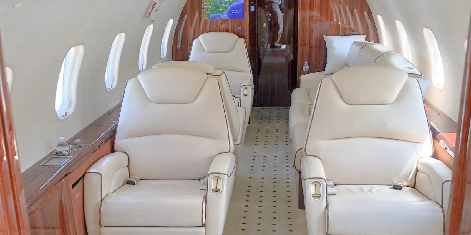 Bombardier Challenger 300 N546AD operated by Sky Quest, LLC, KCLE photo 2