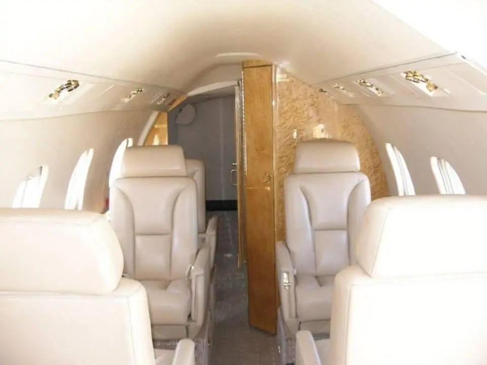 Bombardier Learjet 55 N54NW operated by ATI Jet Executive Charter, KELP photo 2