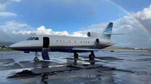 Dassault Falcon 900EX N550TH operated by Air Center Helicopters, Inc. photo 2