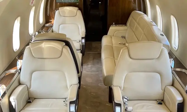 Bombardier Challenger 350 N555AD operated by Sky Quest, LLC, KCLE photo 2