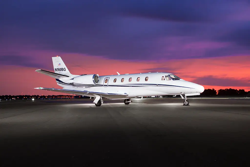 Cessna Citation XLS N560BG operated by Private Jet Center (PJC), exterior