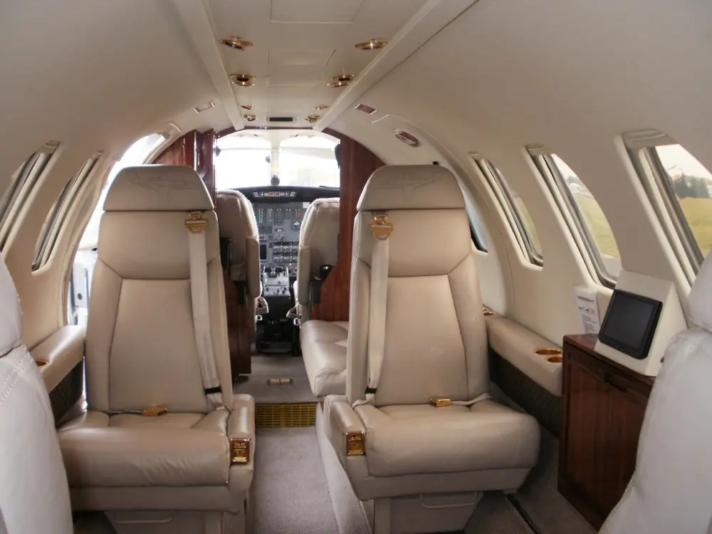 Cessna Citation V N560CF operated by Corporate Flight Inc., KPTK, exterior