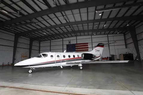 Beechcraft Beechjet 400A N560MT operated by MTJ Aviation, LLC, KCLT photo 4