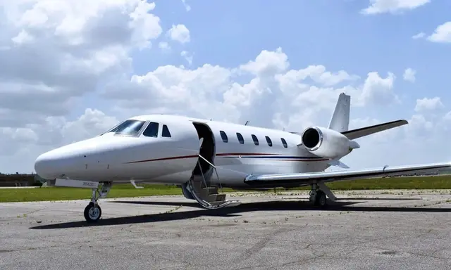 Cessna Citation XLS N560MU operated by Southern Sky Aviation, LLC, exterior