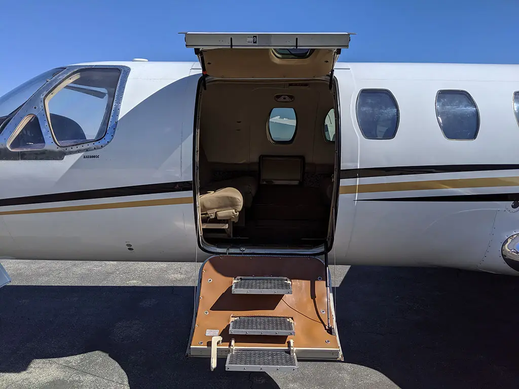 Cessna Citation V N561SR operated by Chrysler Aviation, Inc photo 2