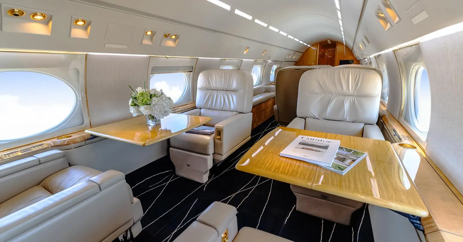 Gulfstream V N563BB operated by Business Jet Services photo 3