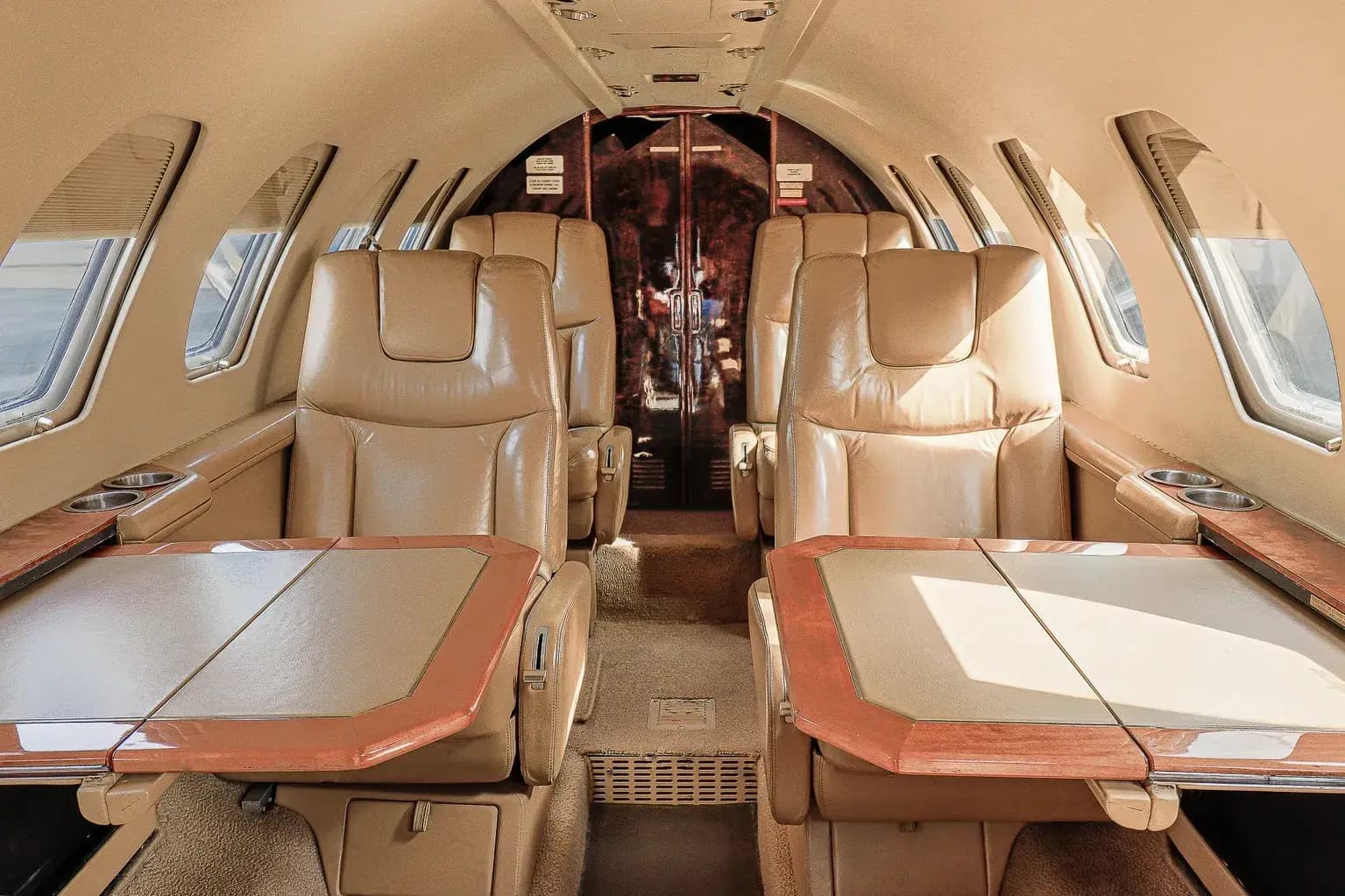 Cessna Citation V N577XW operated by AirStat, Inc., KHQU photo 2