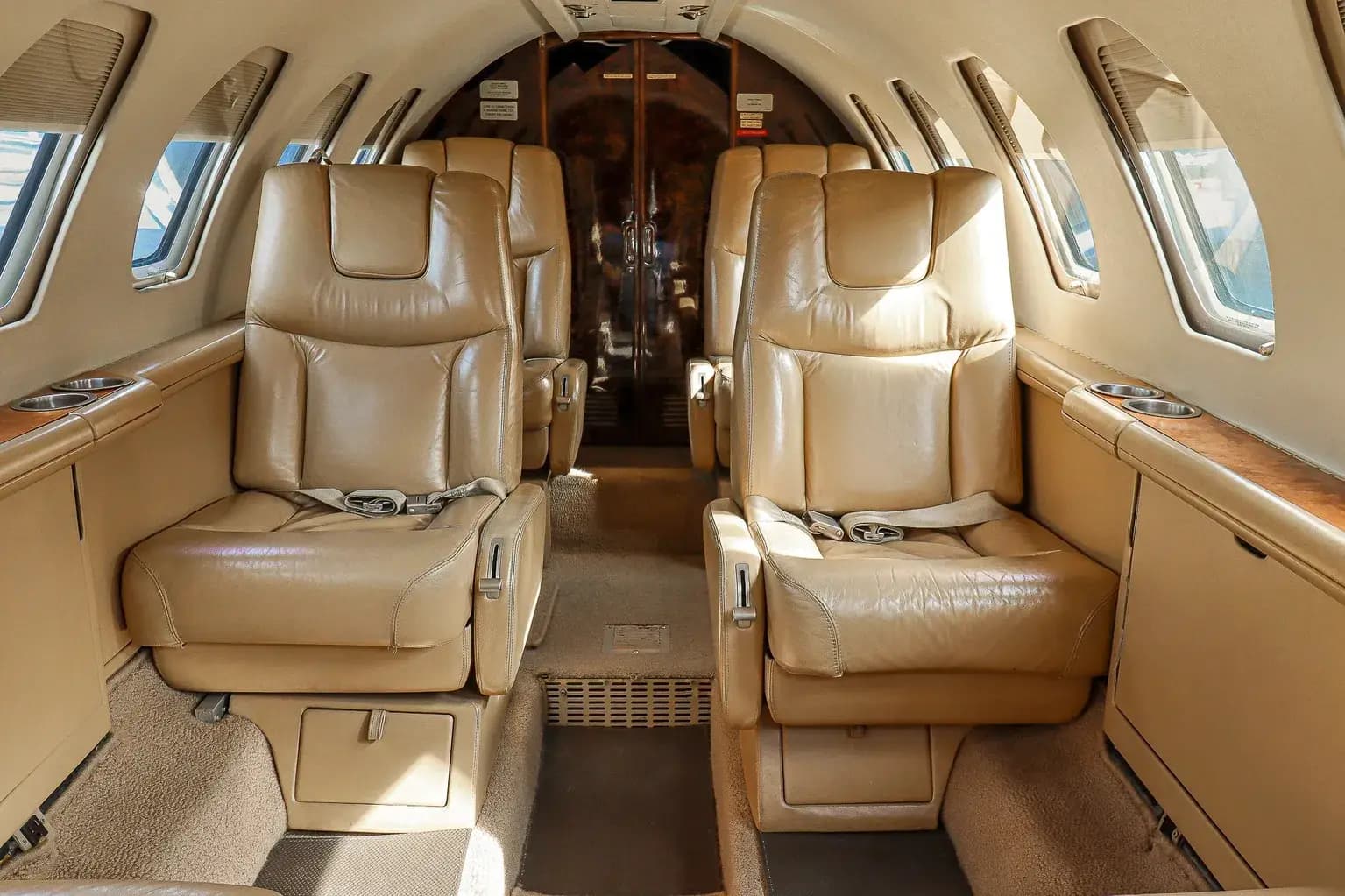 Cessna Citation V N577XW operated by AirStat, Inc., KHQU photo 3