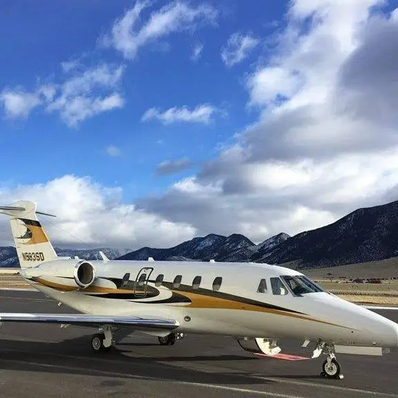 Cessna Citation VII N583SD operated by Heartland Aviation, exterior
