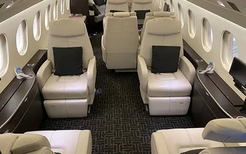 Dassault Falcon 900LX N588HP operated by FlyAdvanced Aviation Group photo 4