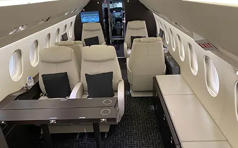 Dassault Falcon 900LX N588HP operated by FlyAdvanced Aviation Group photo 6