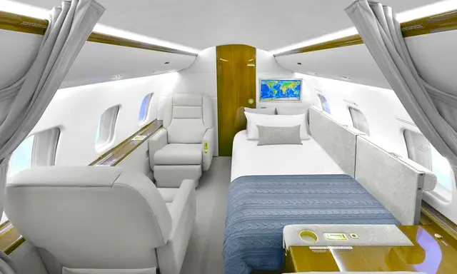 Bombardier Global Express N595E operated by Elite Air, Inc. photo 4