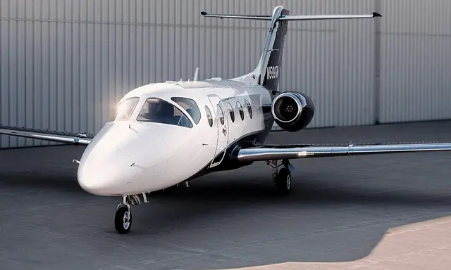 Nextant 400XT N599TM operated by 45 North Aviation, exterior