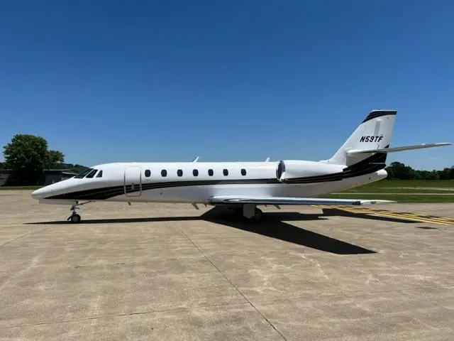 Cessna Citation Sovereign N59TF operated by Reynolds Jet Management, exterior