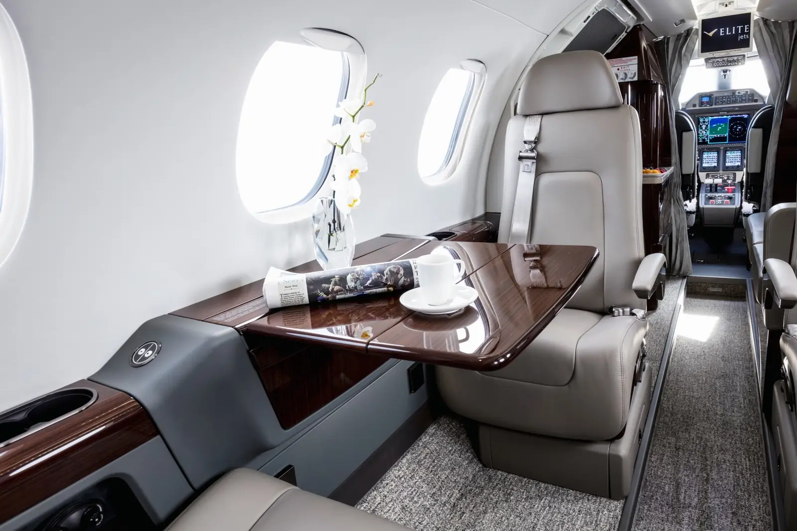 Embraer Phenom 300 N5A operated by Elite Jets Charter, LLC photo 6