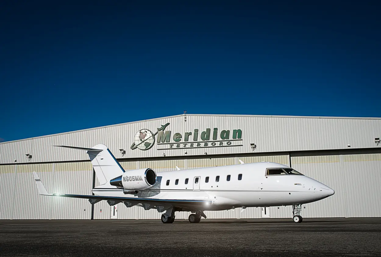 Bombardier Challenger 605 N605MM operated by Talon Air, LLC, exterior