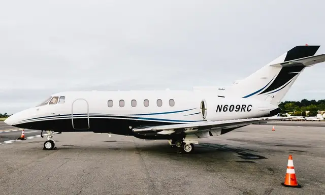 Beechcraft Hawker 800XP N609RC operated by Justice Air photo 6