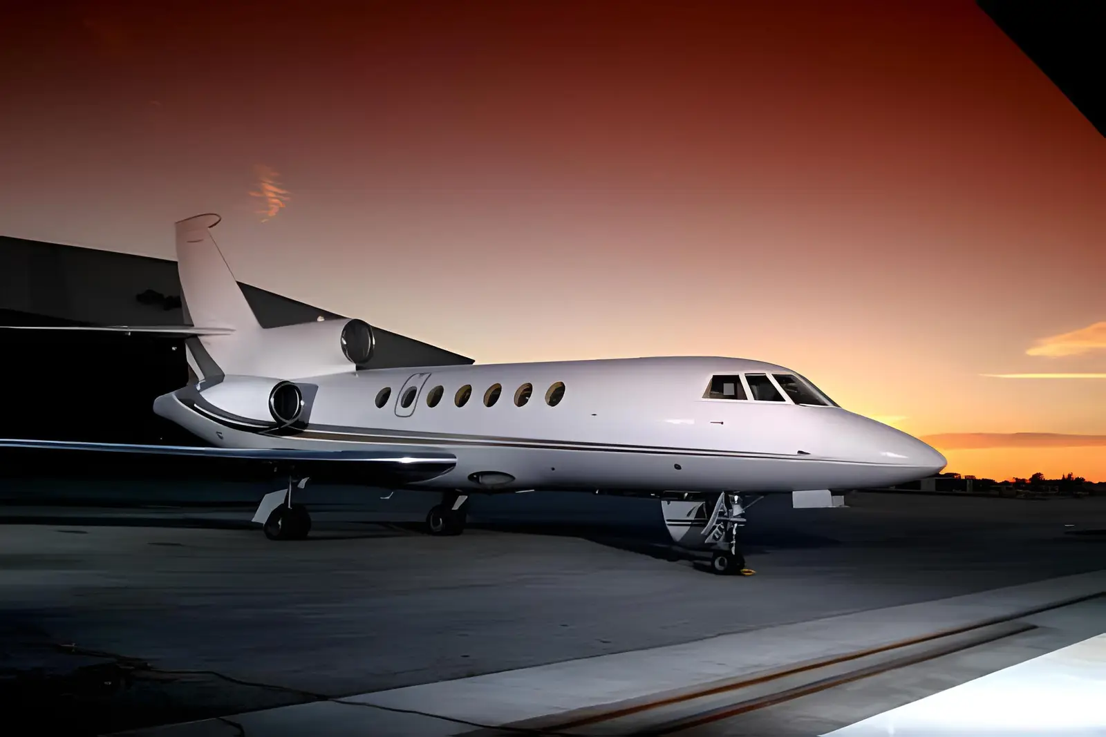 Dassault Falcon 50 N60HX operated by Century Aviation, Inc. photo 3