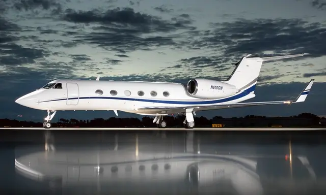 Gulfstream IV-SP N610GW operated by Journey Aviation, LLC, exterior