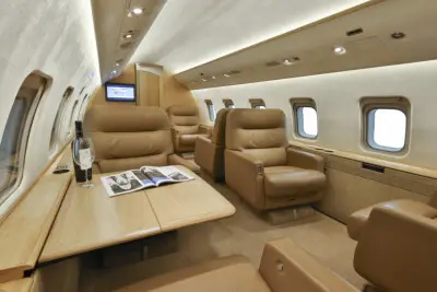 Bombardier Challenger 604 N610L operated by Air 7 LLC photo 4