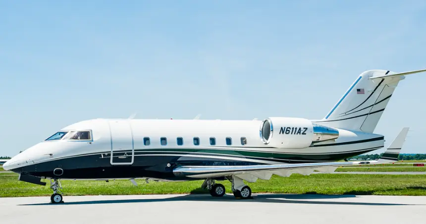 Bombardier Challenger 604 N611AZ operated by Jet Linx Aviation, LLC, exterior