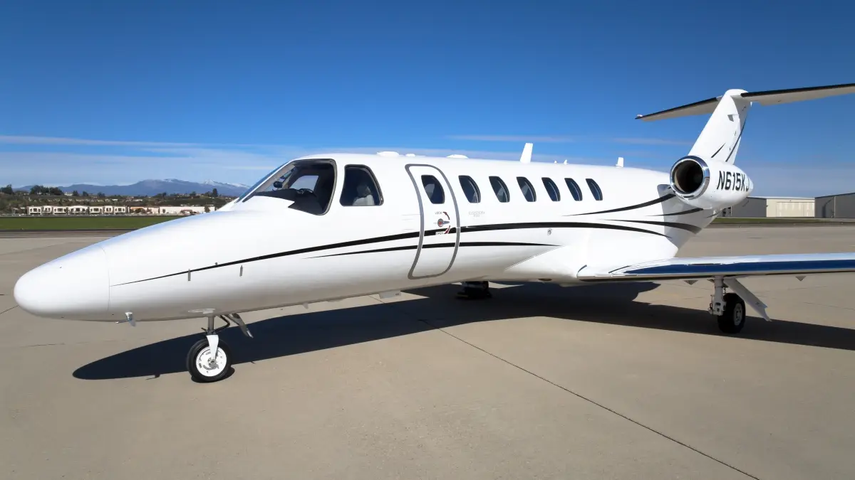 Cessna Citation CJ3 N615KJ operated by Silver Air, exterior