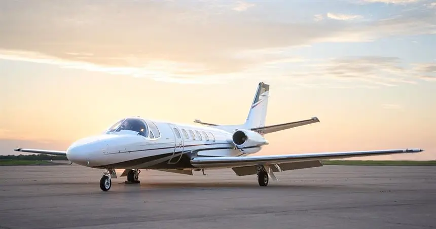 Cessna Citation II N618LK operated by RVR Aviation, LLC photo 2