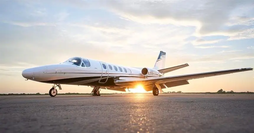 Cessna Citation II N618LK operated by RVR Aviation, LLC photo 5