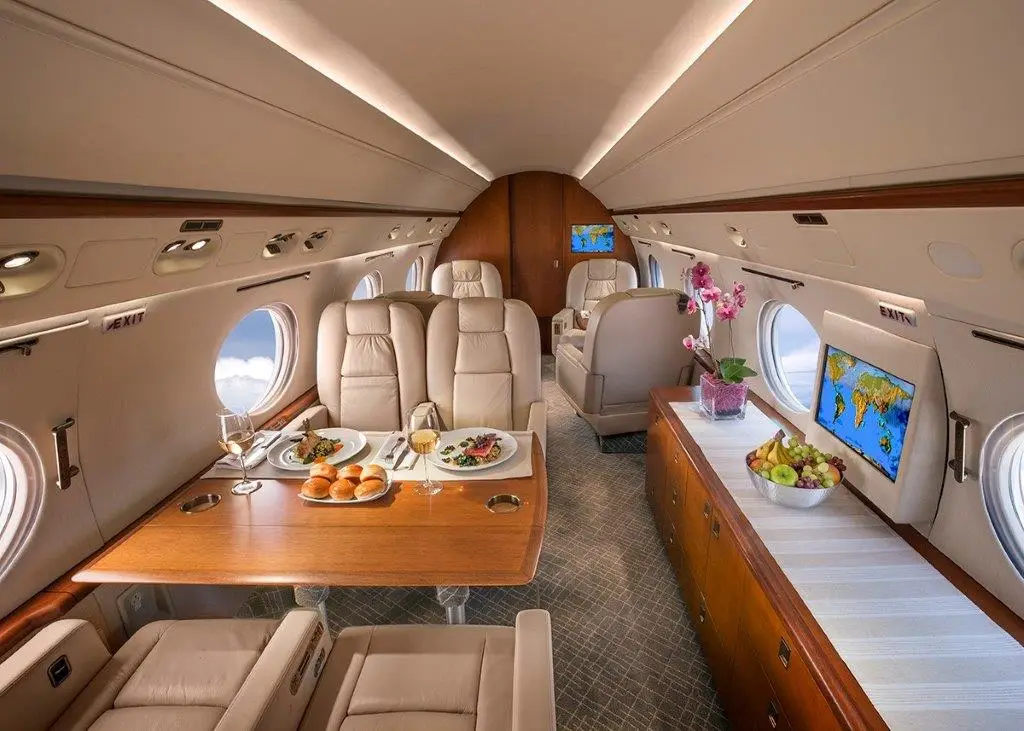 Gulfstream V N619GV operated by Trans-Exec Air Service, Inc. photo 5