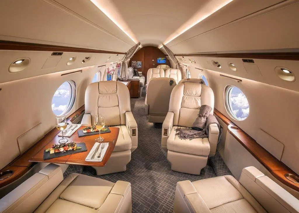 Gulfstream V N619GV operated by Trans-Exec Air Service, Inc. photo 6