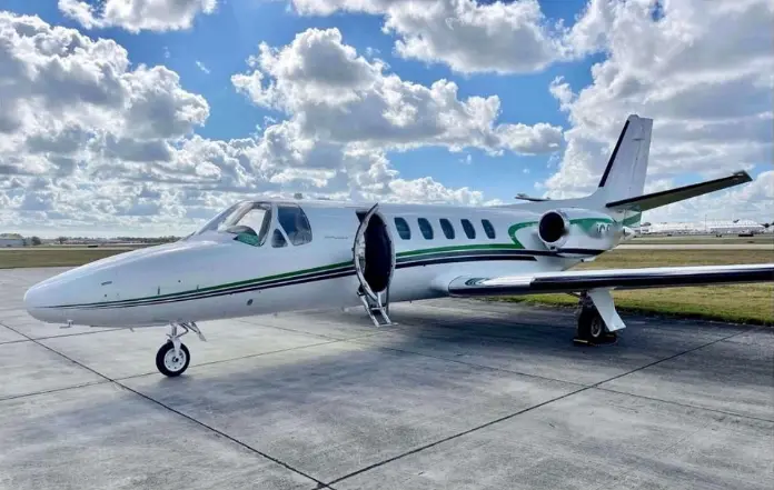 Cessna Citation II N61CS operated by Lone Star Aviators, LLC photo 4