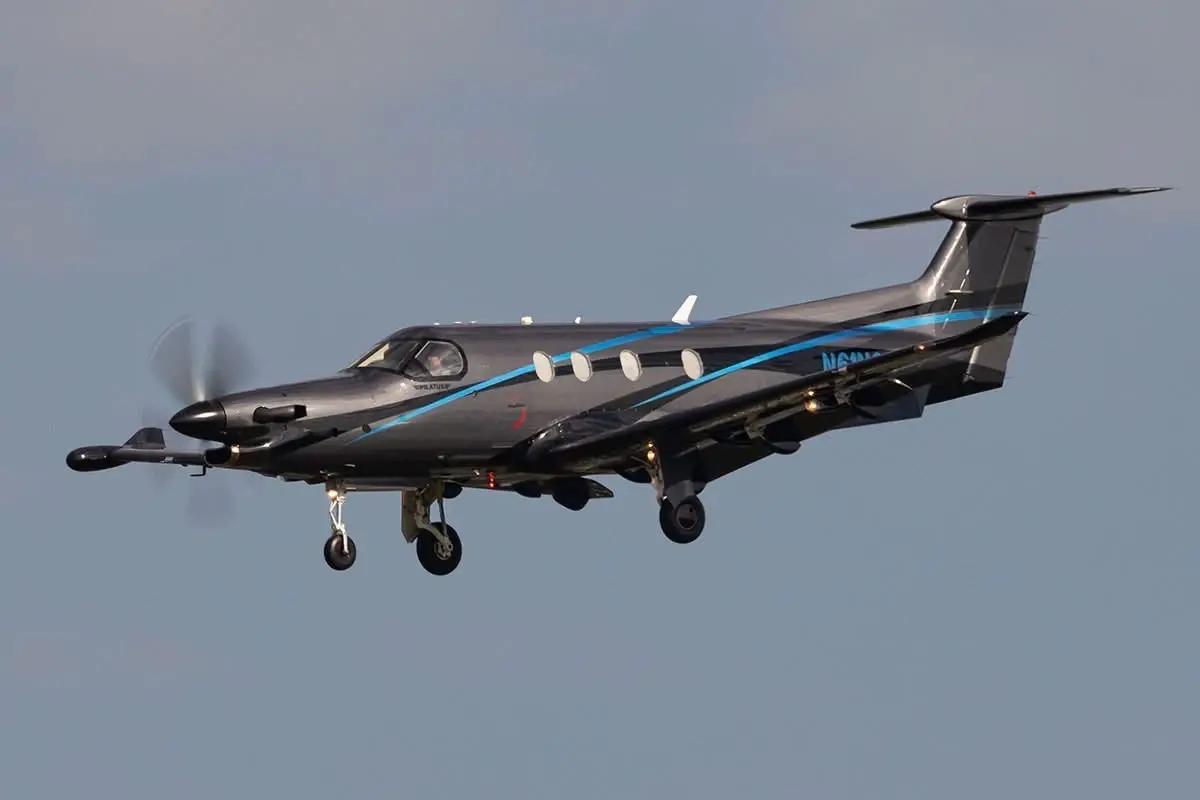 Pilatus PC-12/47 NG N61NG operated by Centurion Flight Services, Inc photo 5
